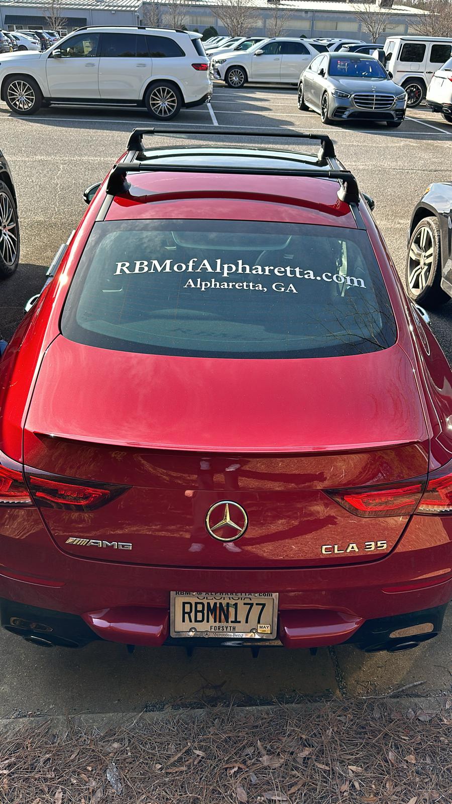 Mercedes CLA C118 2020-2024 Portbagaj Taşıyıcı Ara Atkısı Paw Pro 3 Siyah