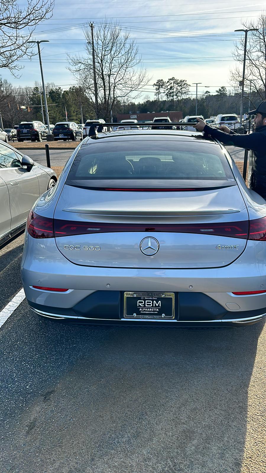 Mercedes Benz Eqs Sedan 2021-2025 Portbagaj Taşıyıcı Ara Atkı Aparatı Paw Pro 3 Siyah