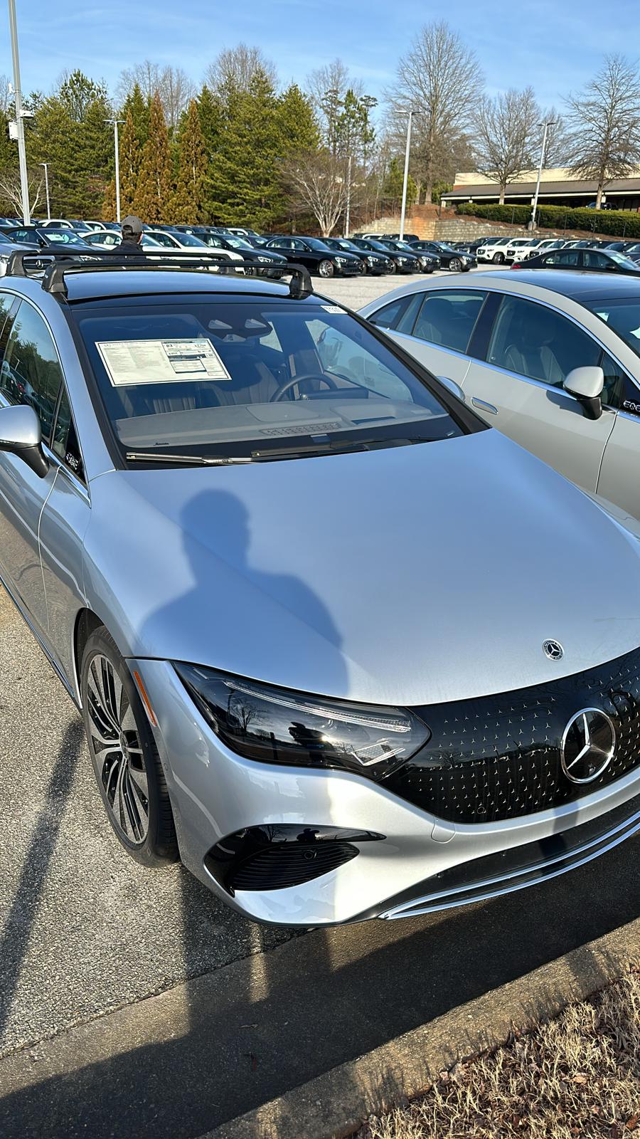 Mercedes Benz Eqs Sedan 2021-2025 Portbagaj Taşıyıcı Ara Atkı Aparatı Paw Pro 3 Siyah