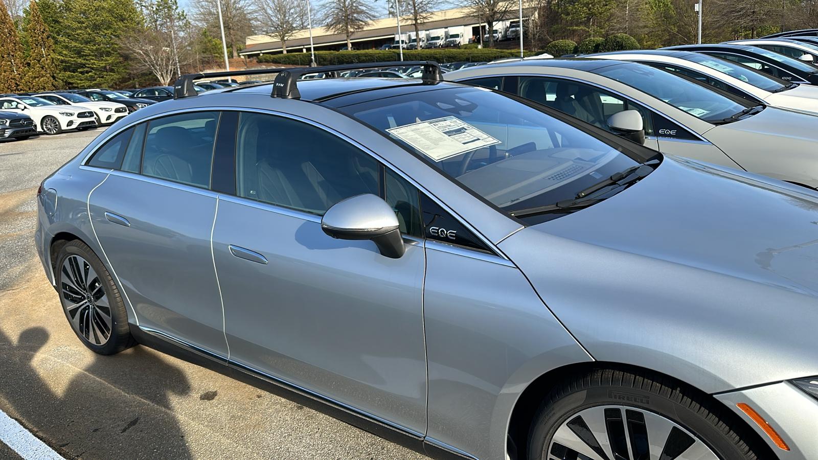 Mercedes Benz Eqs Sedan 2021-2025 Portbagaj Taşıyıcı Ara Atkı Aparatı Paw Pro 3 Gri