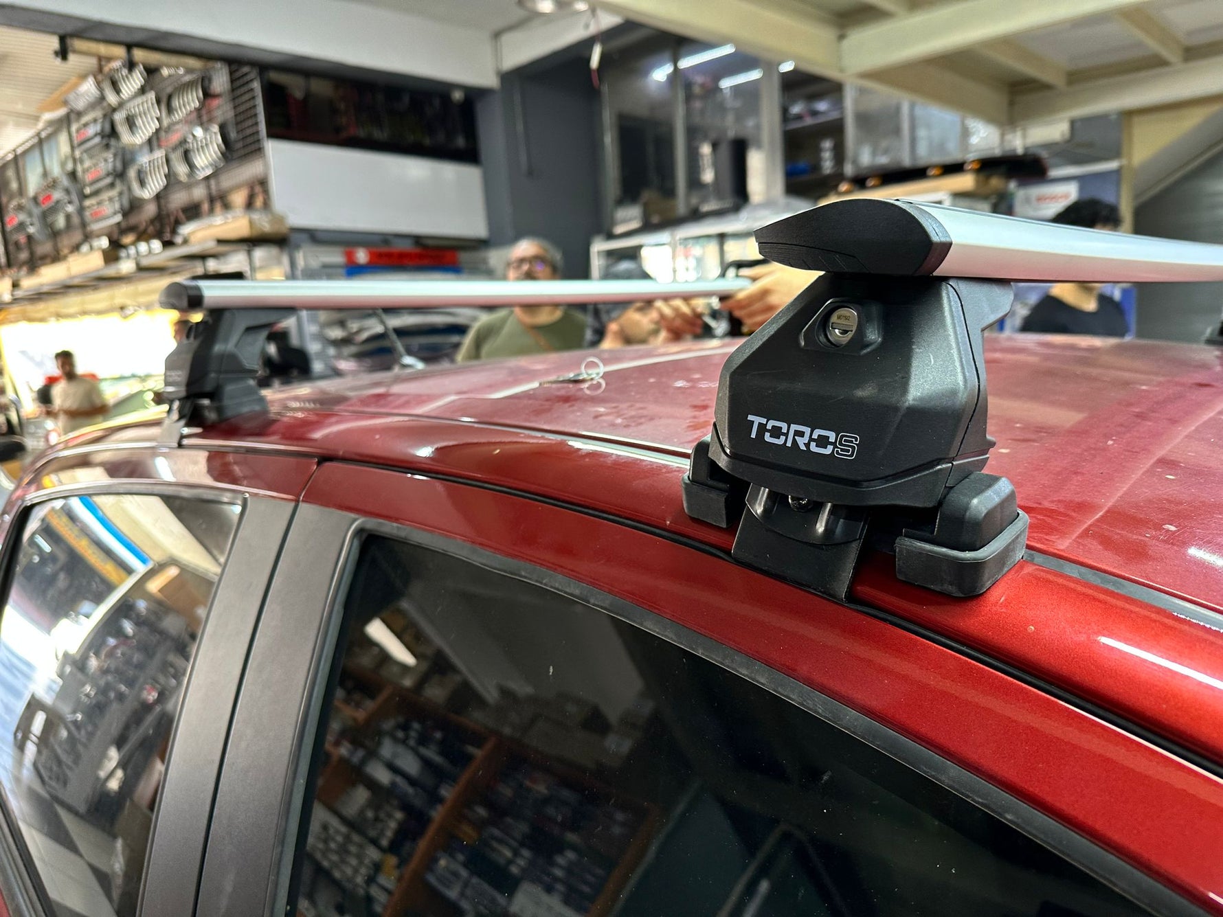 Toros Toyota Yaris HB (2020-2025) Oluksuz Tavan Ara Atkı Portbagaj Taşıyıcı Pro 4 Siyah