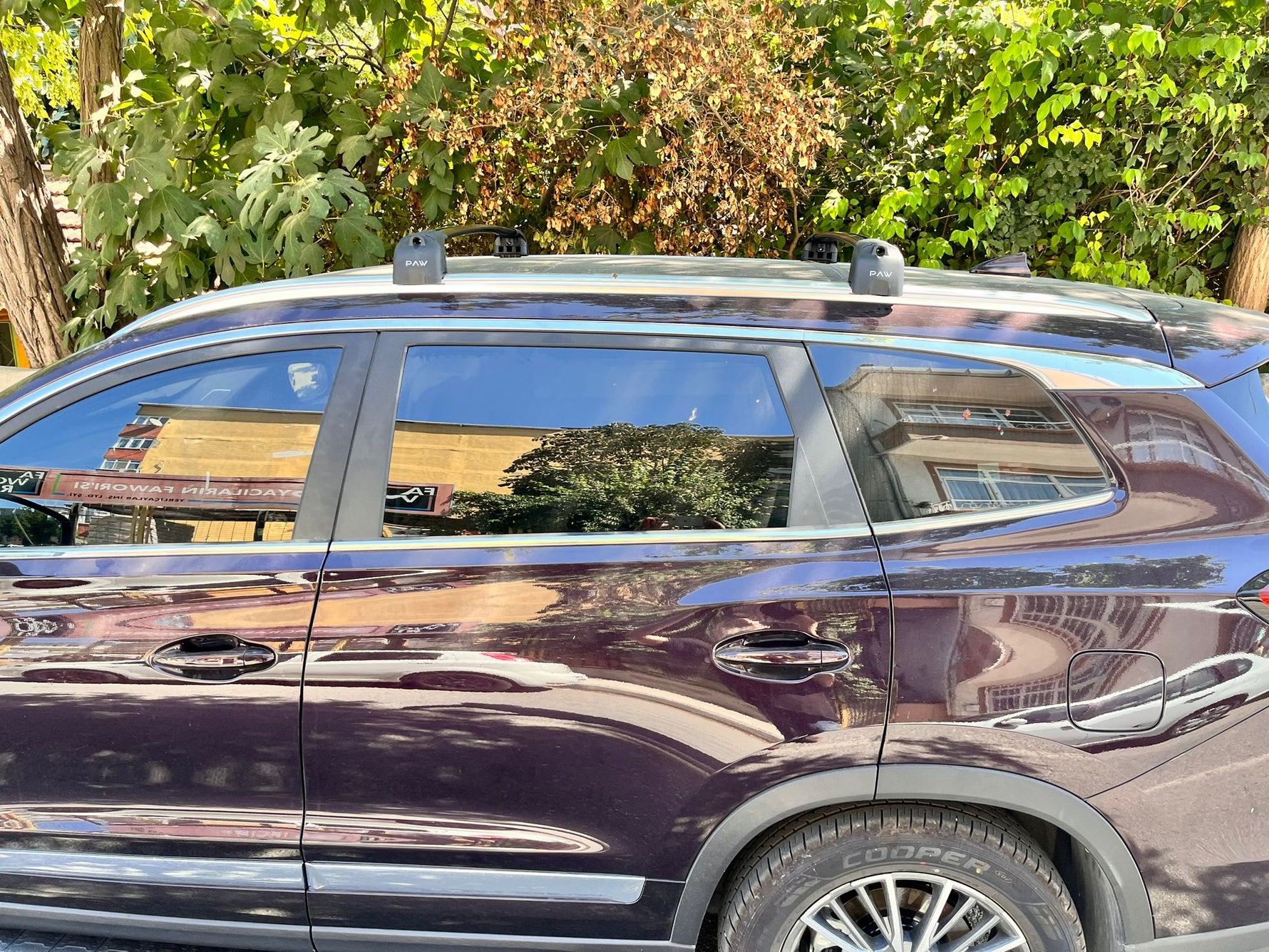 Chery Omoda 5 Pro 2024-2025 Portbagaj Taşıyıcı Ara Atkisi - Ara Çubuk Paw Pro 2 Gri