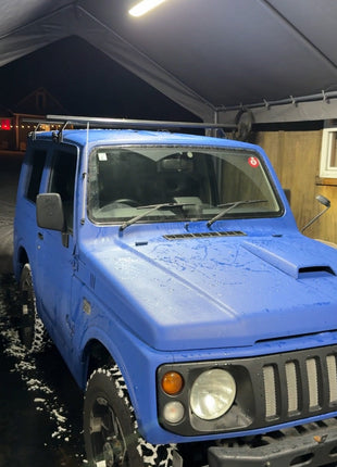 Suzuki Jimny Ja22W 1995–1998 Yagmur Oluklu Üst Tavan Taşıyıcı Ara Atkısı Paw Siyah