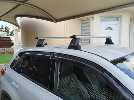 Suzuki Vitara 2015-Up Tavan Taşıyıcı Ara Barlar – Vidalı Montaj, Toros Fix Pro, Siyah