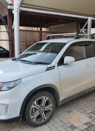 Suzuki Vitara 2015-Up Tavan Taşıyıcı Ara Barlar – Vidalı Montaj, Toros Fix Pro, Gri