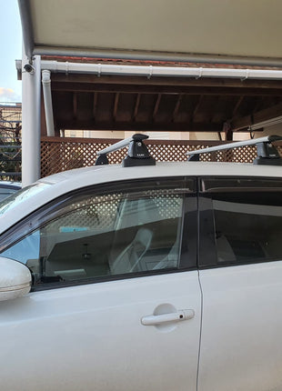 Suzuki Vitara 2015-Up Tavan Taşıyıcı Ara Barlar – Vidalı Montaj, Toros Fix Pro, Siyah
