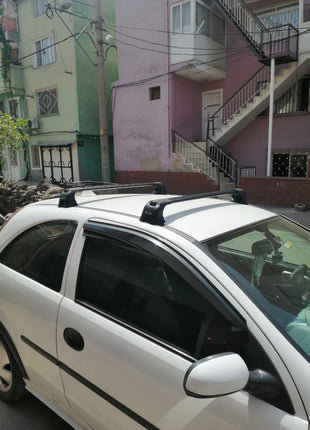 Opel Corsa C 2001-2007 Portbagaj Taşıyıcı Ara Atkı Aparatı Paw Pro 3 Siyah