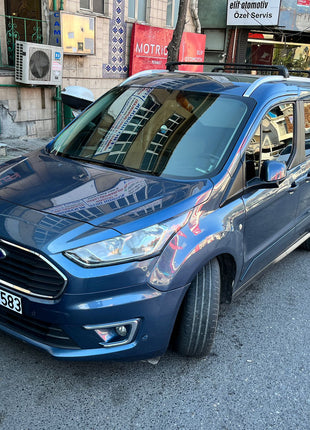 Ford Tourneo Connect Swb 2014-2023 Portbagaj Taşıyıcı Ara Atkisi - Ara Çubuk Paw Pro 2 Siyah