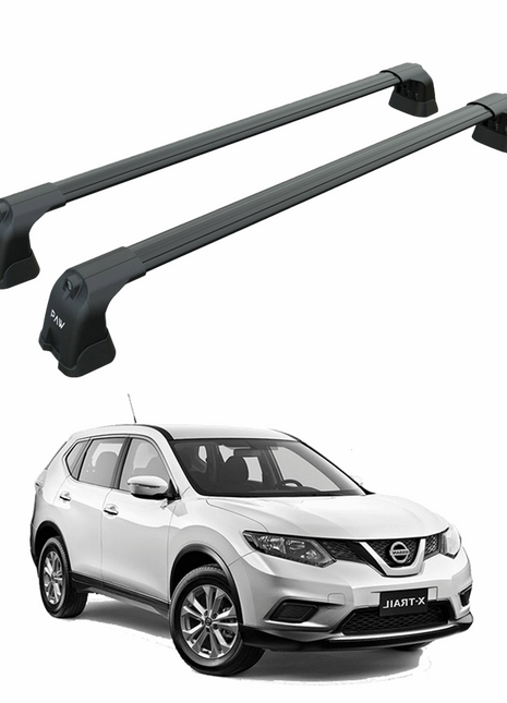 Nissan X-Trail T32 2014-2021 Portbagaj Taşıyıcı Ara Atkisi - Ara Çubuk Paw Pro 3 Siyah