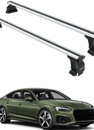 Audi A5 Sportback 2017-2024 Oluksuz Üst Tavan Portbagaj Taşıyıcı Ara Atkısı Toros Serisi Pro 4 Gri