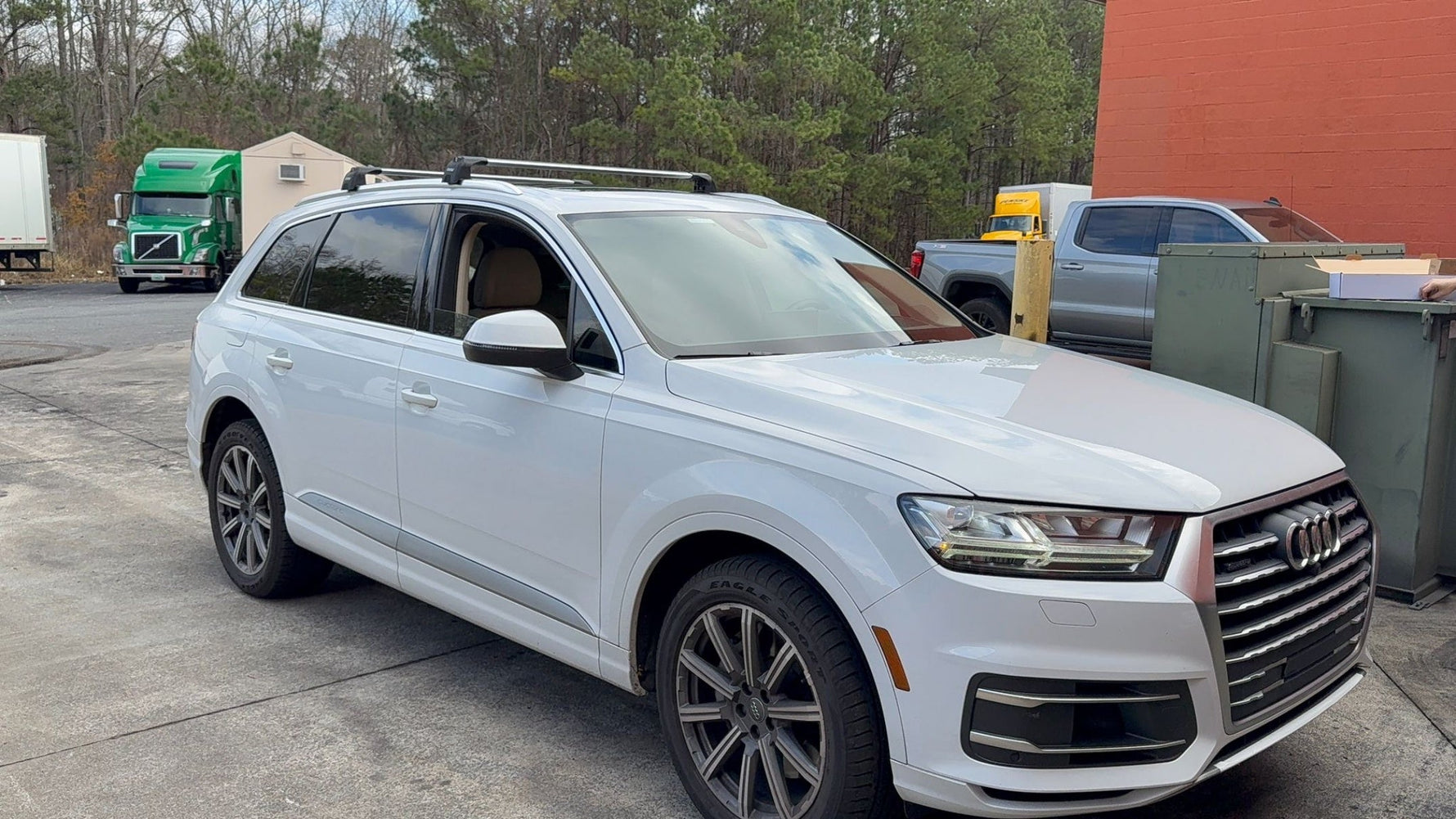 Audi Q7 2016-2025 Portbagaj Taşıyıcı Ara Atkisi - Ara Çubuk Paw Pro 2 Siyah