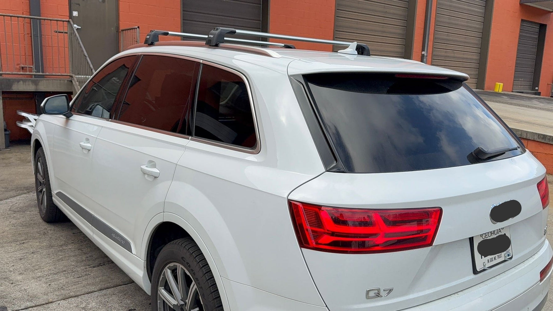 Audi Q7 2016-2025 Portbagaj Taşıyıcı Ara Atkisi - Ara Çubuk Paw Pro 2 Siyah