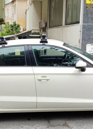 Audi A3 2013-2020 Sedan Oluksuz Üst Tavan Portbagaj Taşıyıcı Ara Atkısı Toros Serisi Pro 4 Gri