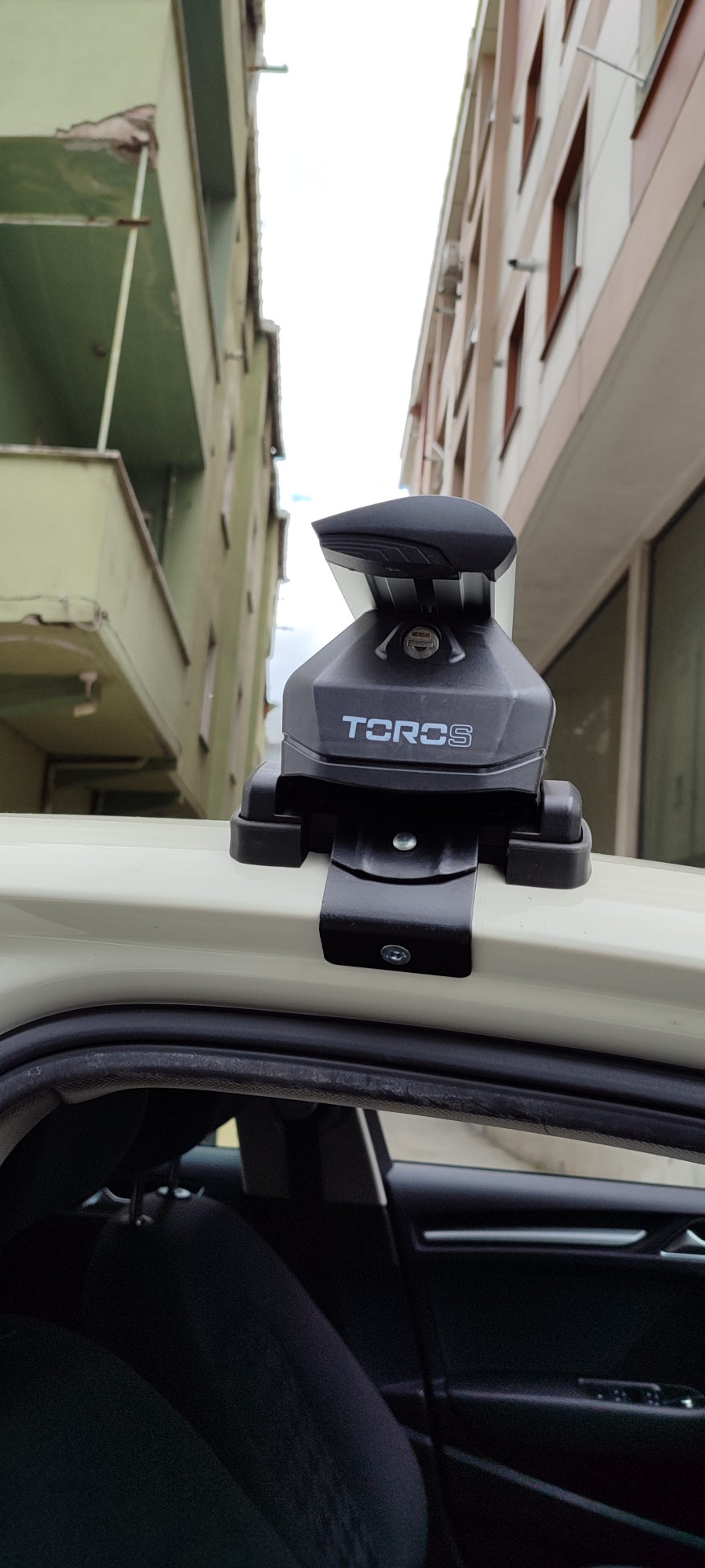 Audi A3 2013-2020 Sedan Oluksuz Üst Tavan Portbagaj Taşıyıcı Ara Atkısı Toros Serisi Pro 4 Gri