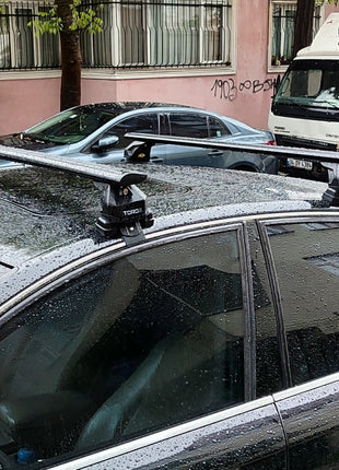 Audi A6 C6 Sedan 2005-2011 Oluksuz Üst Tavan Portbagaj Taşıyıcı Ara Atkısı Toros Serisi Pro 4 Siyah