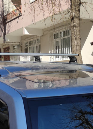 Jeep Commander XK 2006-2010 Tavan Taşıyıcı Ara Barlar – Vidalı Montaj, Toros Fix Pro, Siyah