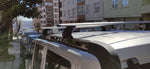 Jeep Commander XK 2006-2010 Tavan Taşıyıcı Ara Barlar Vidalı Montaj, Toros Fix Pro, Gri
