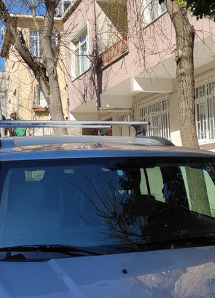 Jeep Commander XK 2006-2010 Tavan Taşıyıcı Ara Barlar – Vidalı Montaj, Toros Fix Pro, Gri