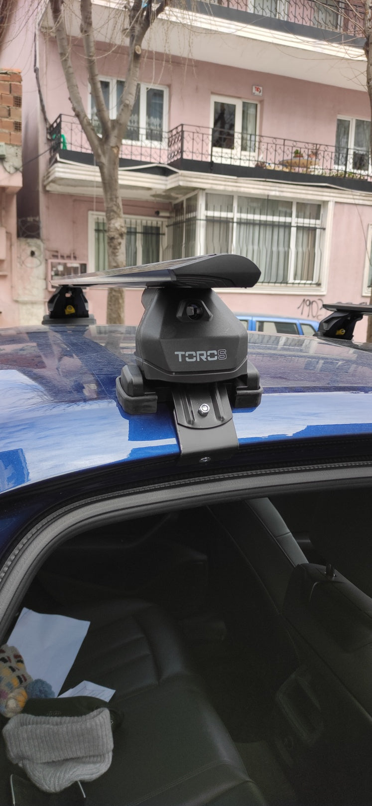 Audi A4 B9 2017-2025 Oluksuz Üst Tavan Portbagaj Taşıyıcı Ara Atkısı Toros Serisi Pro 4 Gri