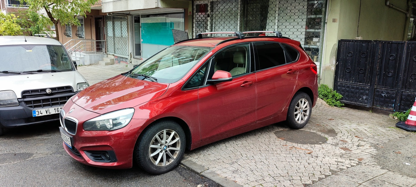 Bmw 2 Series Grand Tourer 2014-2021 Portbagaj Taşıyıcı Ara Atkisi - Ara Çubuk Paw Pro 2 Gri