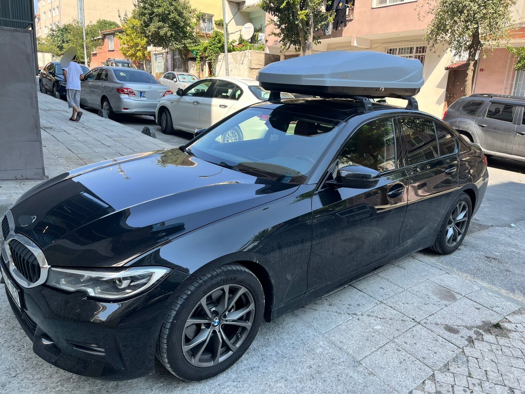 Bmw 3 Sedan G20 2018-2025 Portbagaj Taşıyıcı Ara Atkı Aparatı Paw Pro 3 Siyah