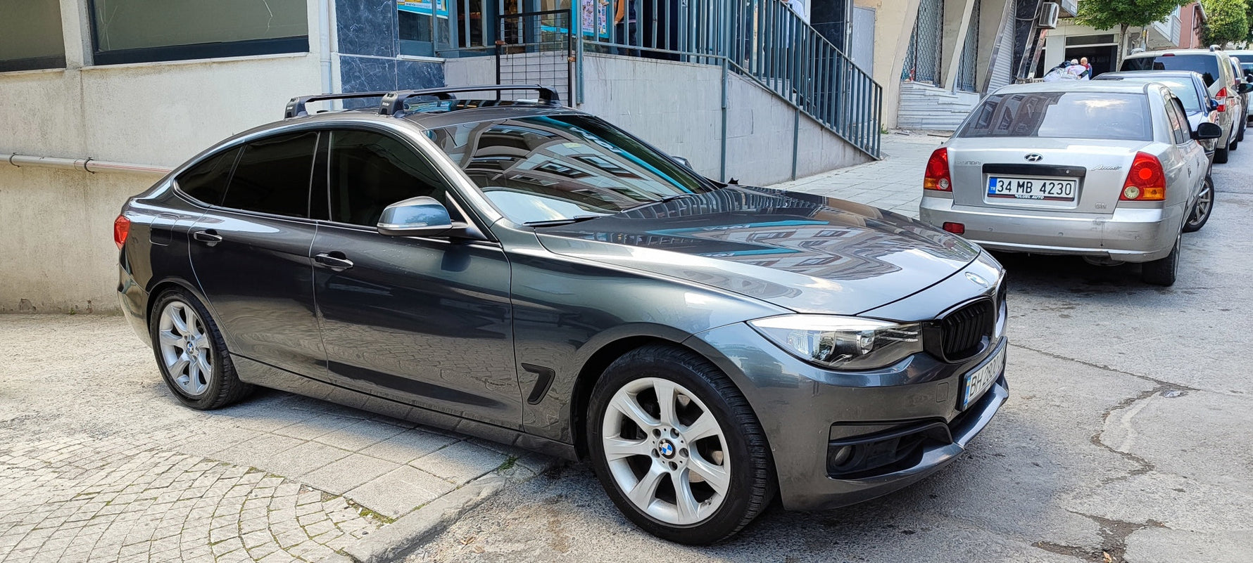 Bmw 3 Gt F34 2013-2019 Portbagaj Taşıyıcı Ara Atkı Aparatı Paw Pro 3 Gri