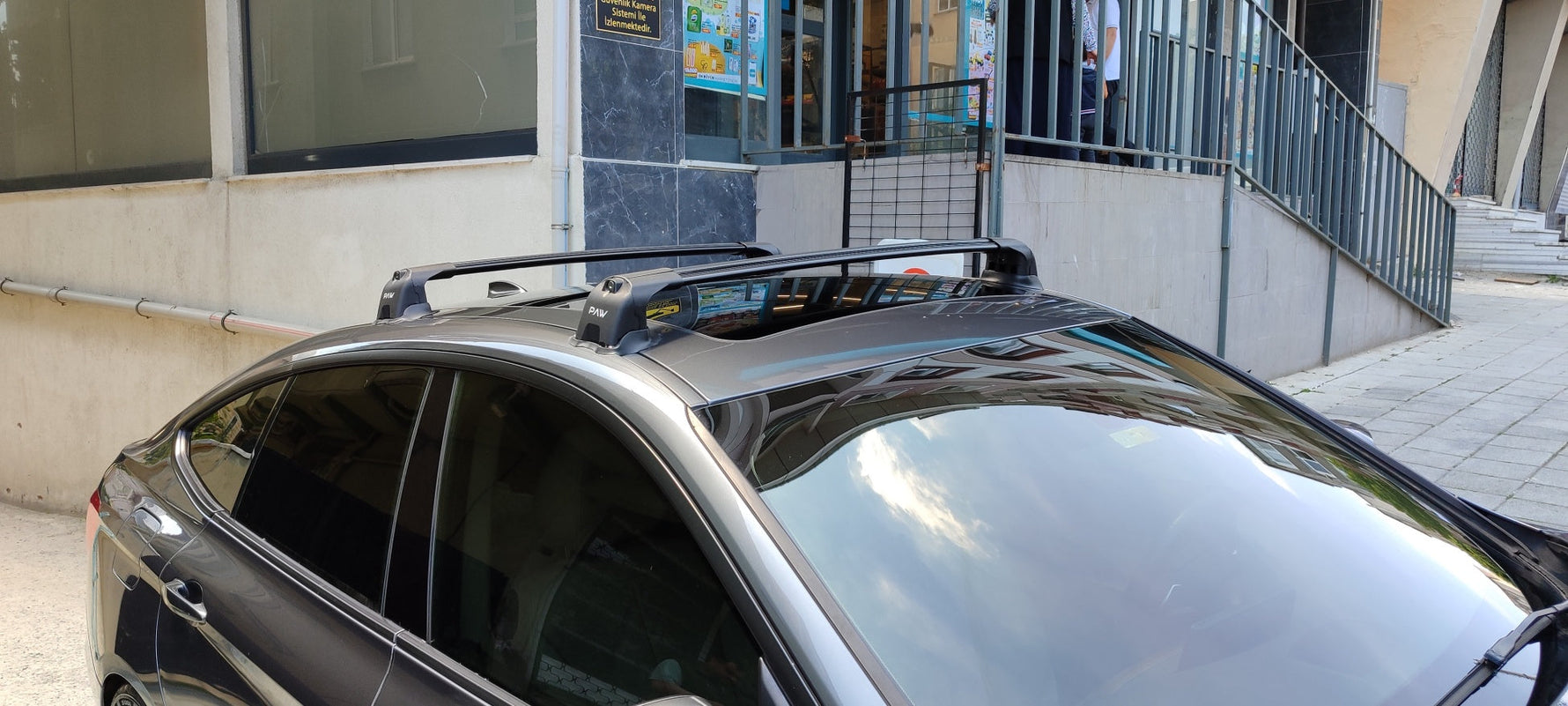 Bmw 3 Gt F34 2013-2019 Portbagaj Taşıyıcı Ara Atkı Aparatı Paw Pro 3 Siyah