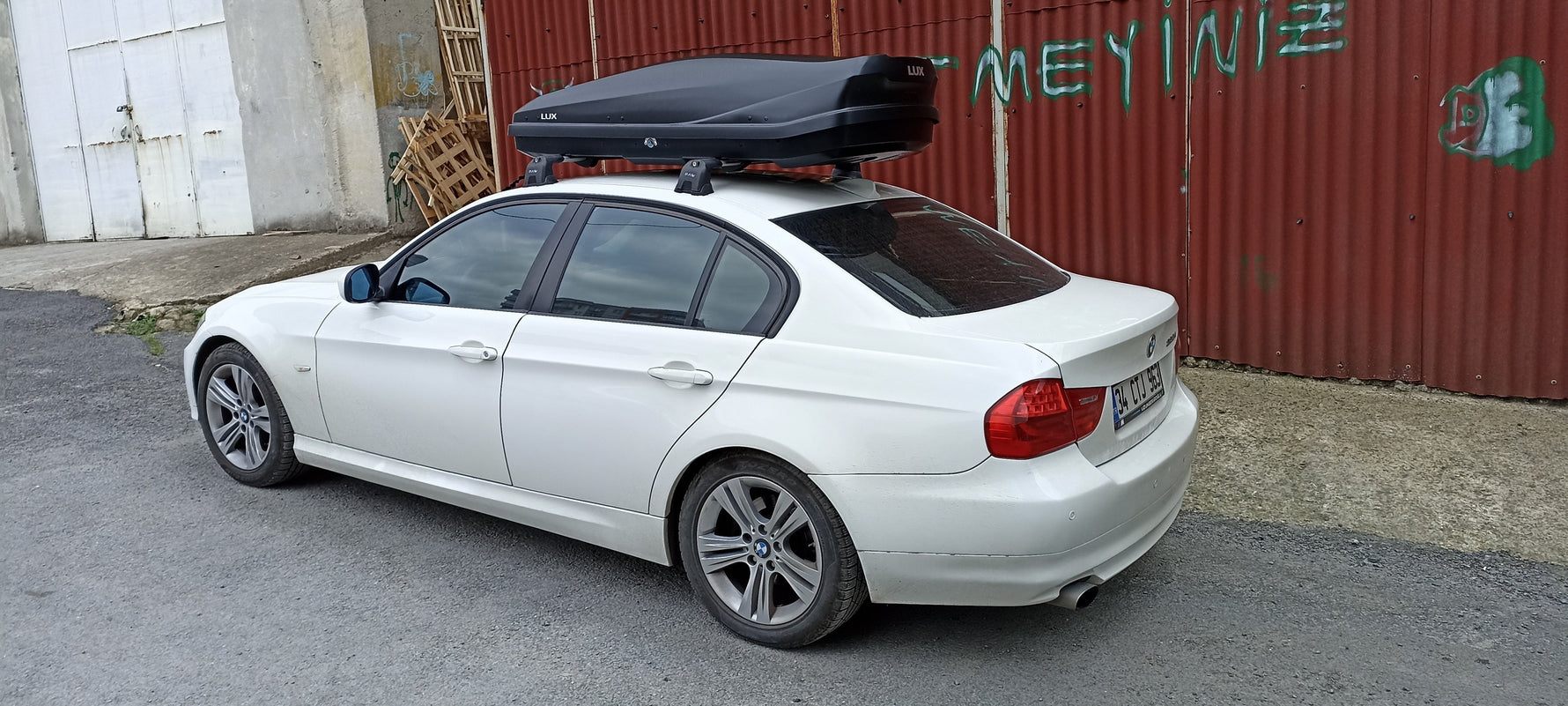 Bmw 3 Serisi Sedan F30 (2011-2018) Ara Atkı Portbagaj Taşıyıcı - Paw Pro 3 - Siyah
