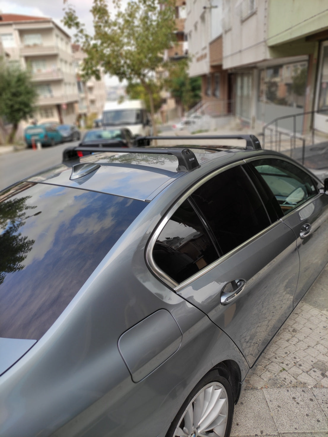 Bmw 5 Sedan G30 2016-2023 Portbagaj Taşıyıcı Ara Atkı Aparatı Paw Pro 3 Gri