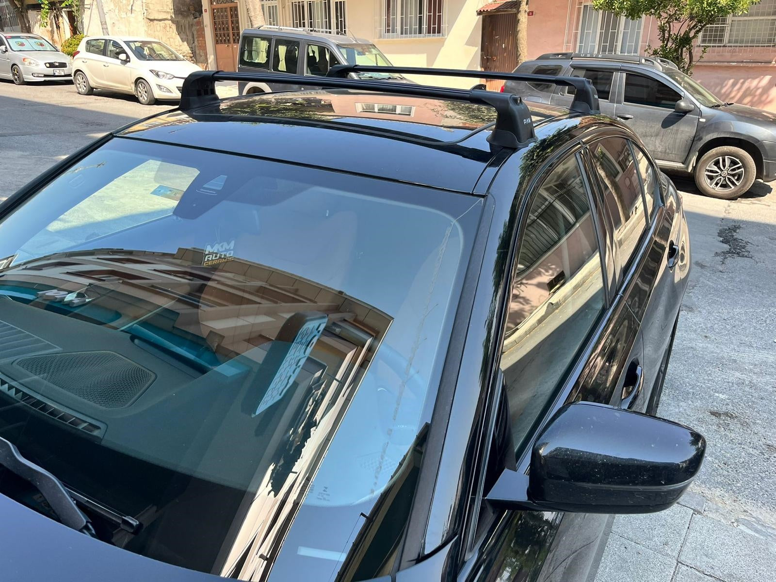 Bmw 3 Sedan E90 2005-2011 Portbagaj Taşıyıcı Ara Atkı Aparatı Paw Pro 3 Siyah