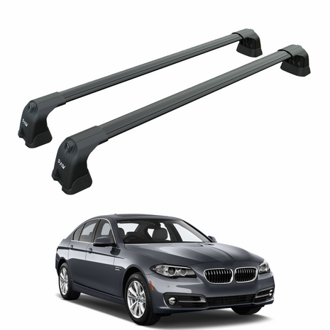 Bmw 5 Sedan F10 2009-2017 Portbagaj Taşıyıcı Ara Atkı Aparatı Paw Pro 3 Siyah