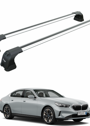 Bmw 5 Sedan G60 Portbagaj Taşıyıcı Ara Atkı Aparatı Paw Pro 3 2024-2025 Gri