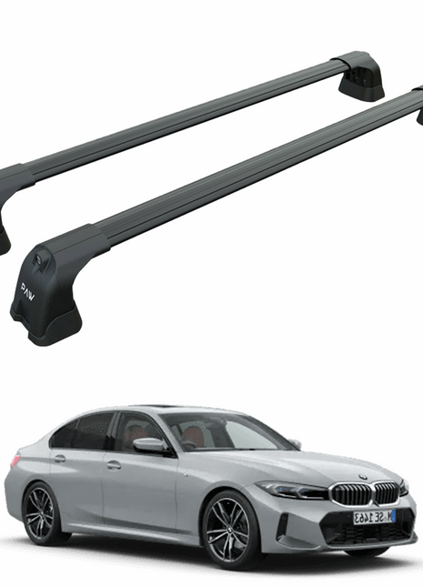 Bmw 5 Sedan G30 2016-2023 Portbagaj Taşıyıcı Ara Atkı Aparatı Paw Pro 3 Siyah