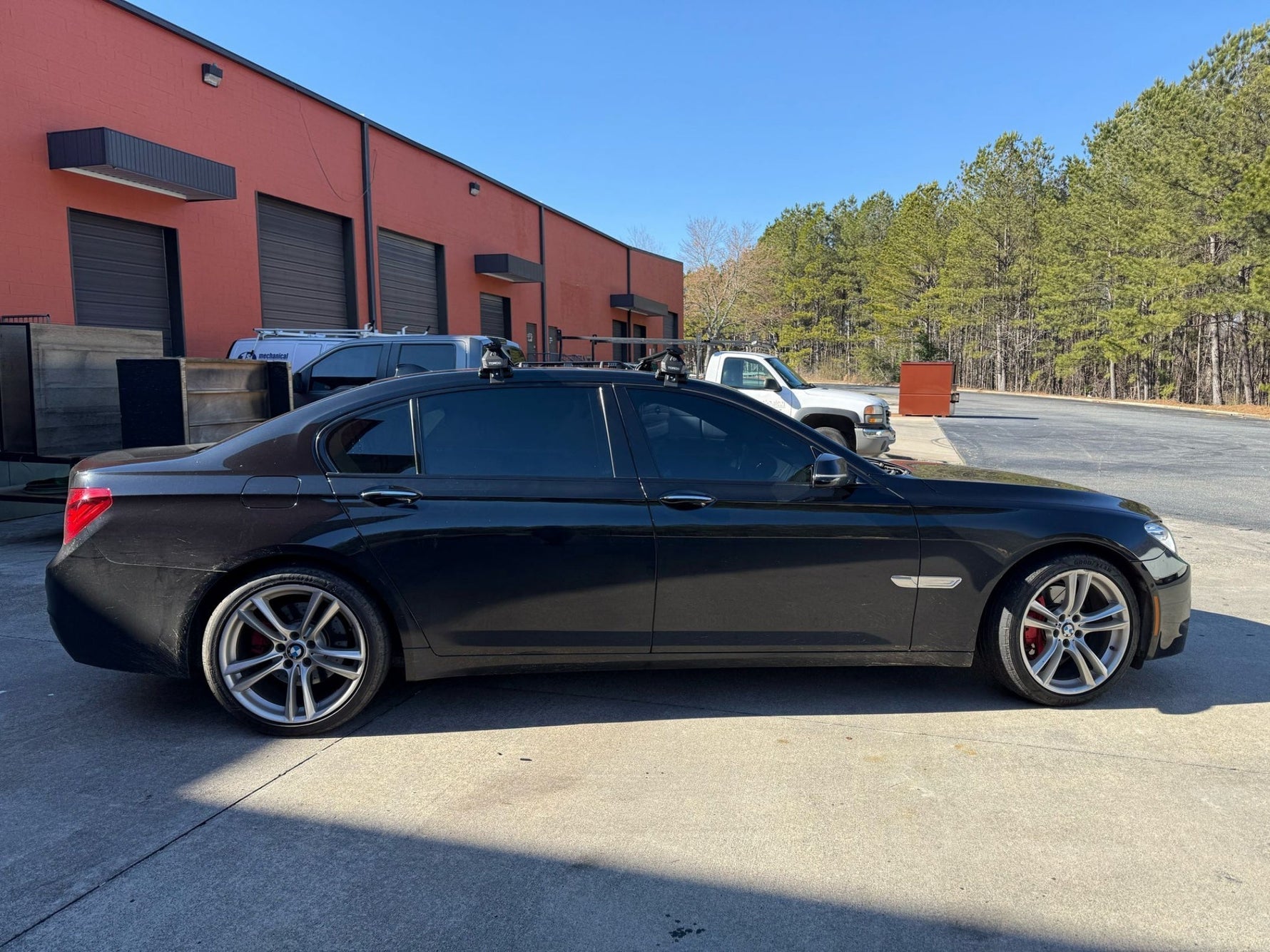 Bmw 7 Sedan 2007-2016 (F01/02) Portbagaj Taşıyıcı Ara Atkı Aparatı Paw Pro 3 Gri