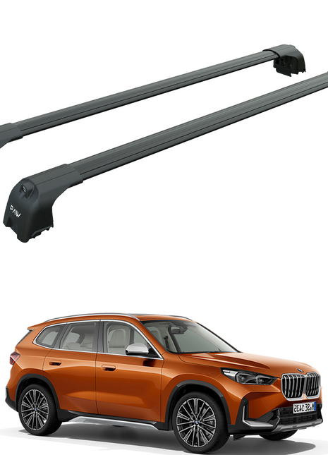 Bmw X1 U11 2022-2025 Portbagaj Taşıyıcı Ara Atkisi - Ara Çubuk Paw Pro 2 Siyah