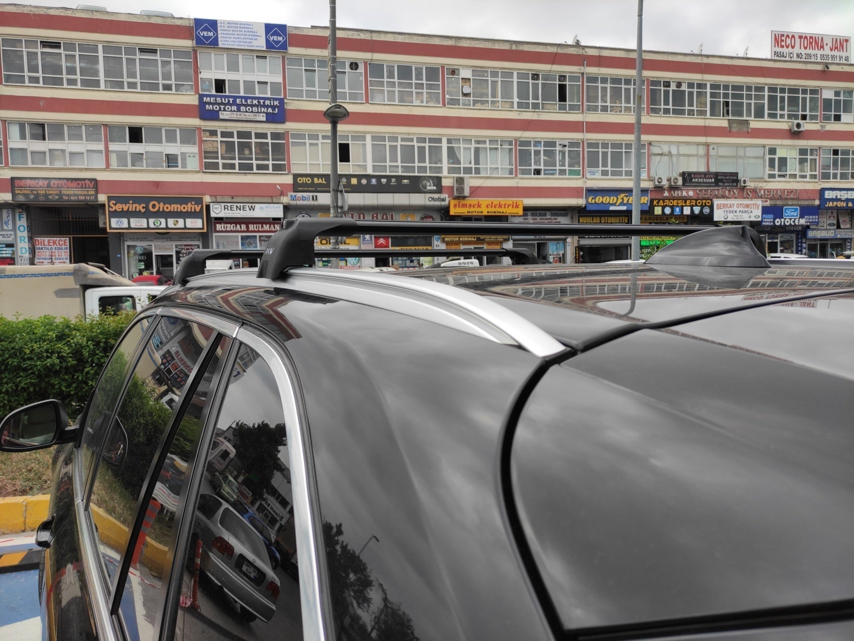 Bmw X5 (F15) 2014-2018 Portbagaj Taşıyıcı Ara Atkisi - Ara Çubuk Paw Pro 2 Siyah