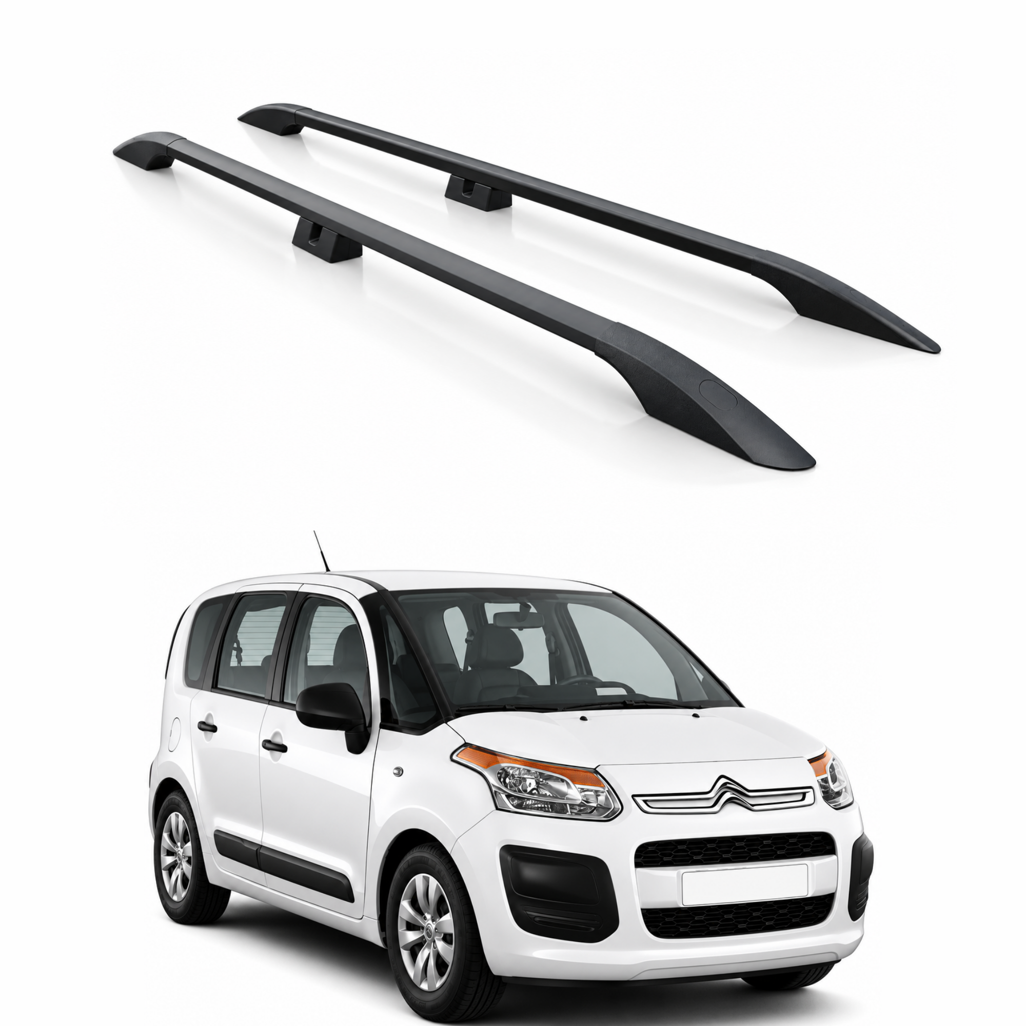 Citroen C3 Picasso (2009-2017) Plus Alüminyum Tavan Rayları