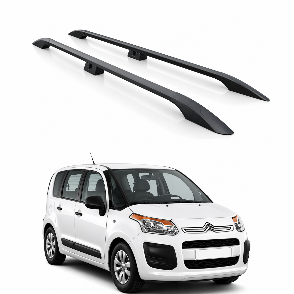Citroen C3 Picasso (2009-2017) Plus Alüminyum Tavan Rayları