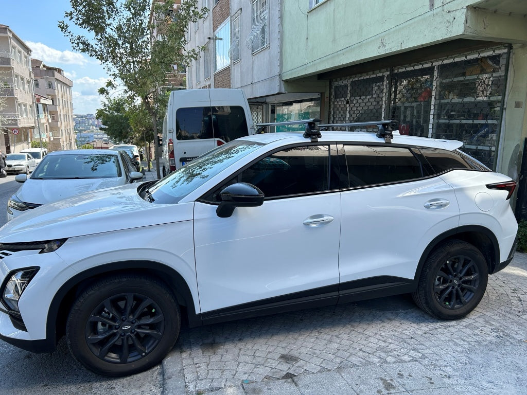 Chery Omoda 5 Oluksuz Üst Tavan Portbagaj Taşıyıcı Ara Atkısı Toros Serisi Pro 4 Gri