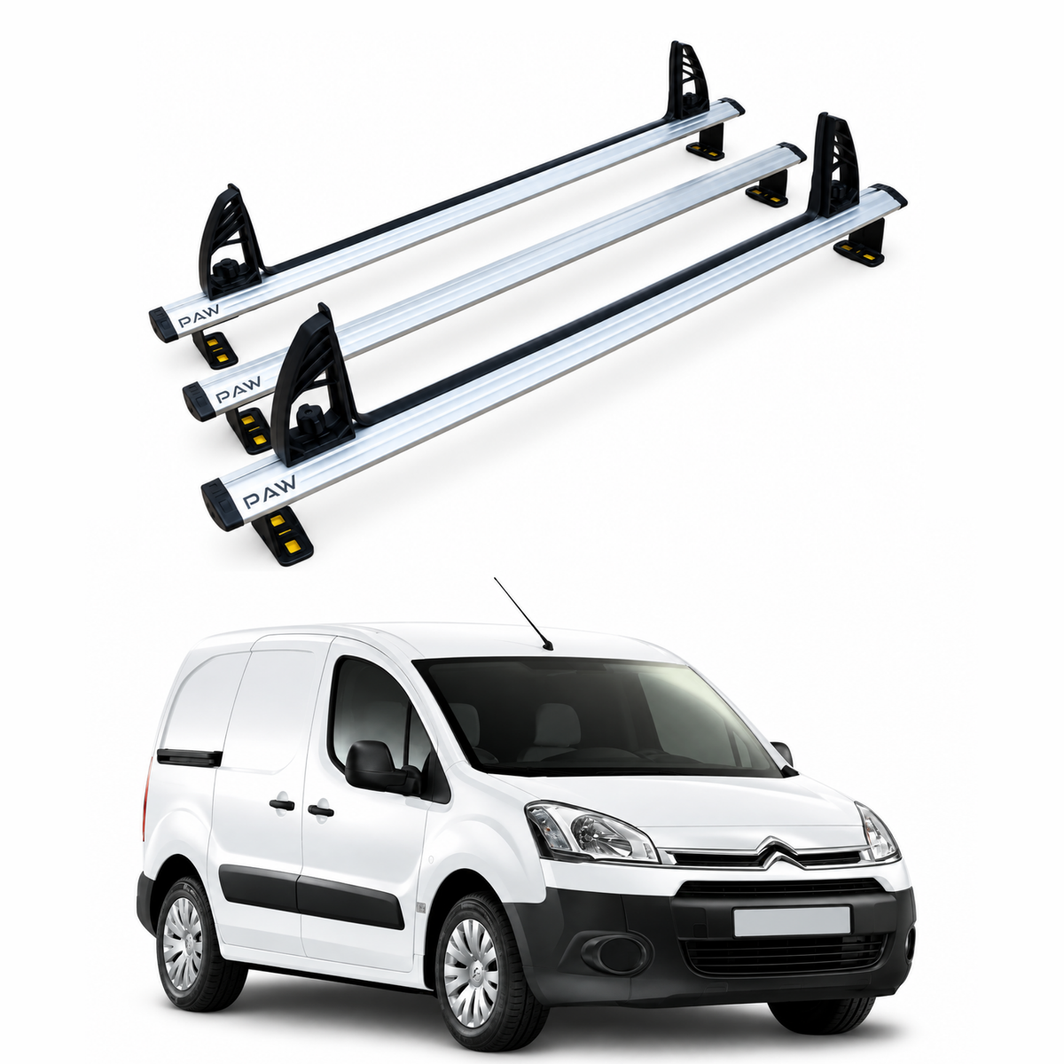 Citroen Berlingo 2012-2018 Araç Üstü Merdiven Sabitleyici, Yük Taşıma Sistemleri Pratik Seri