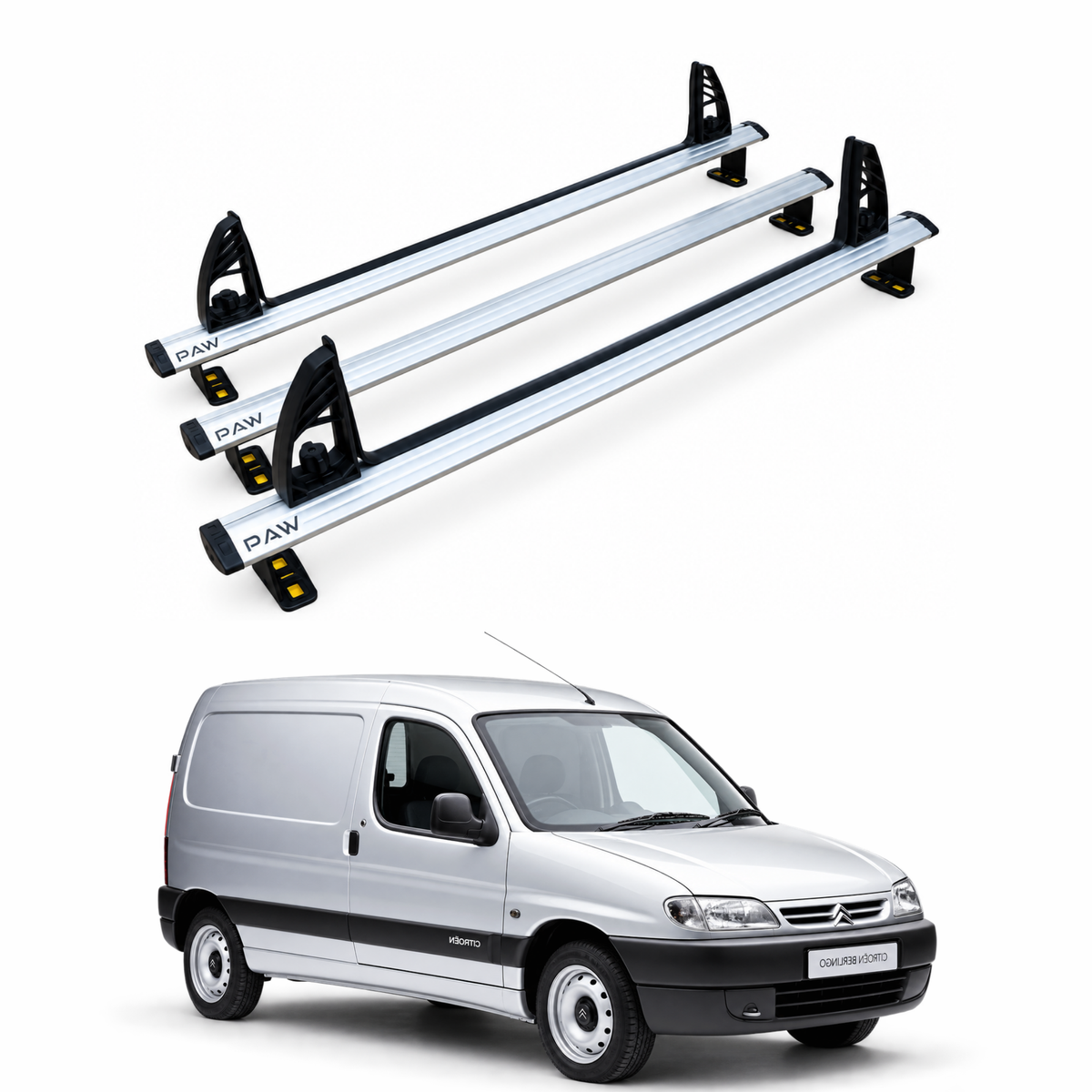 Citroen Berlingo (1996-2008) Araç Üstü Merdiven Sabitleyici, Yük Taşıma Sistemleri Pratik Seri