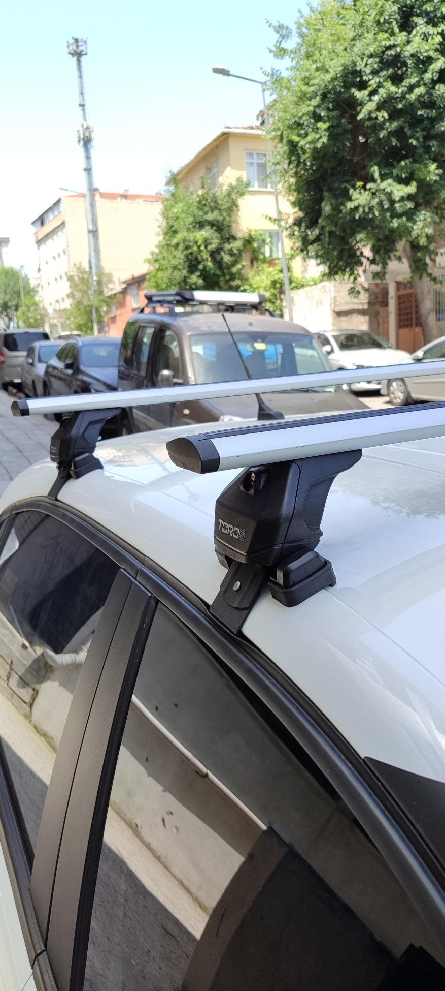 Citroen C3 B618 2016-2025 Oluksuz Üst Tavan Portbagaj Taşıyıcı Ara Atkısı Toros Serisi Pro 4 Siyah