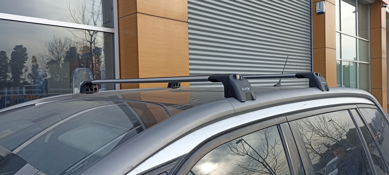 Citroen C4 Grand Picasso Mpv 2013-2018 Portbagaj Taşıyıcı Ara Atkisi - Ara Çubuk Paw Pro 2 2013-2018 Gri