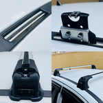 Paw Opel Corsa C (2001-2007) Roof Rack Cross Bars - Pro 3 Grey