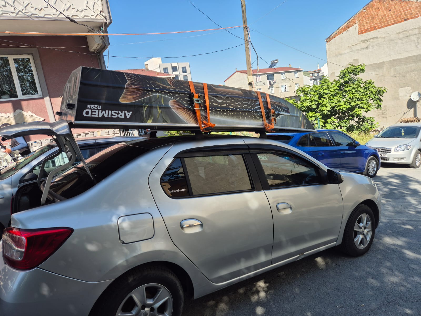 Renault Symbol 2012-2020 Portbagaj Taşıyıcı Ara Atkısı -Vidalı- Toros Fix Pro Siyah