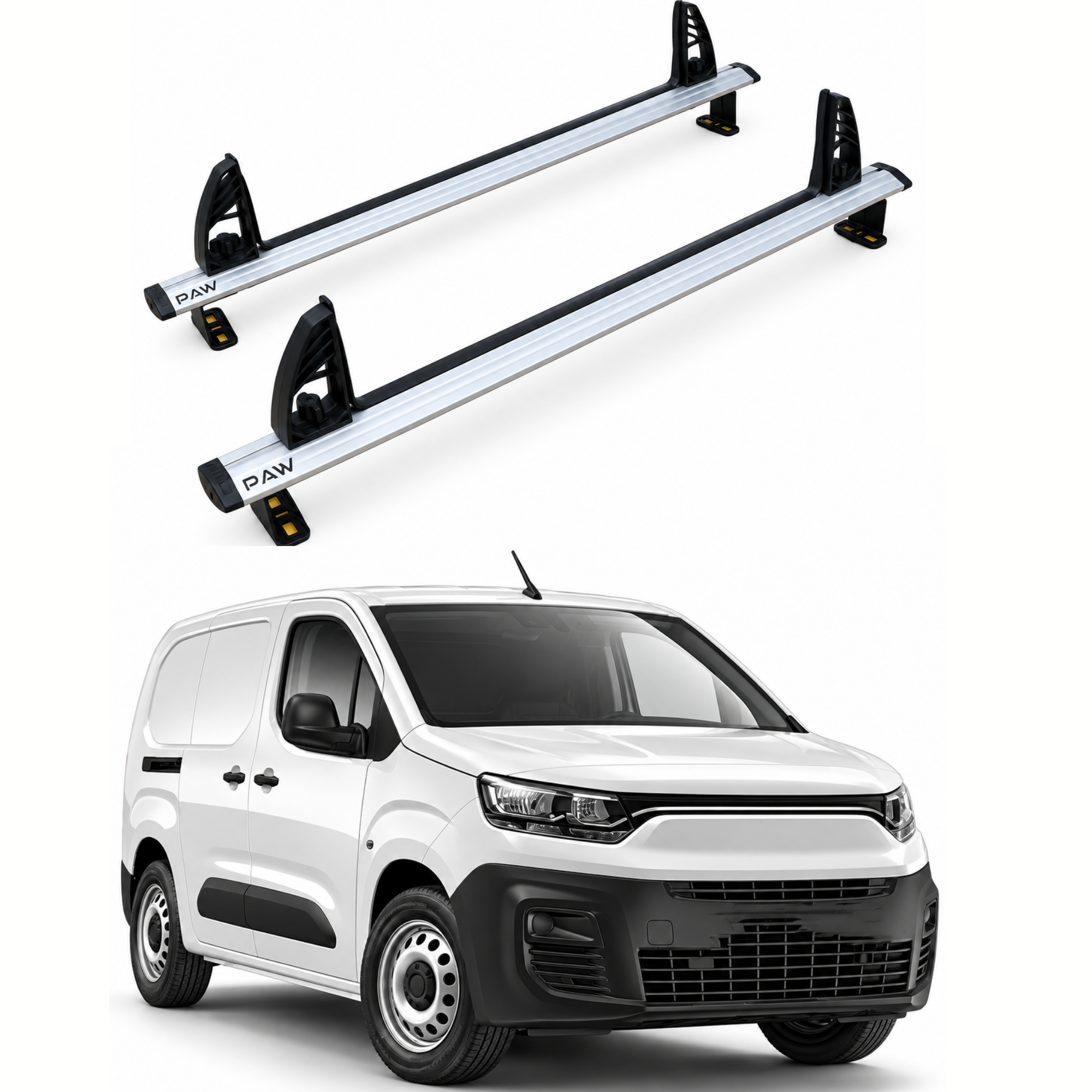Fiat Doblo 2022-2026 Araç Üstü Merdiven Sabitleyici, Yük Taşıma Sistemleri Pratik Seri 2 Adet