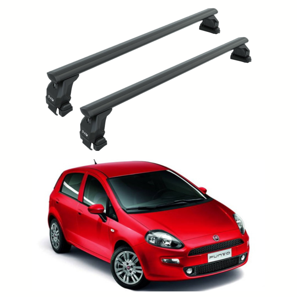 Fiat Punto (2012- Sonrası) Portbagaj Taşıyıcı Ara Atkısı Toros Pro 4 Siyah