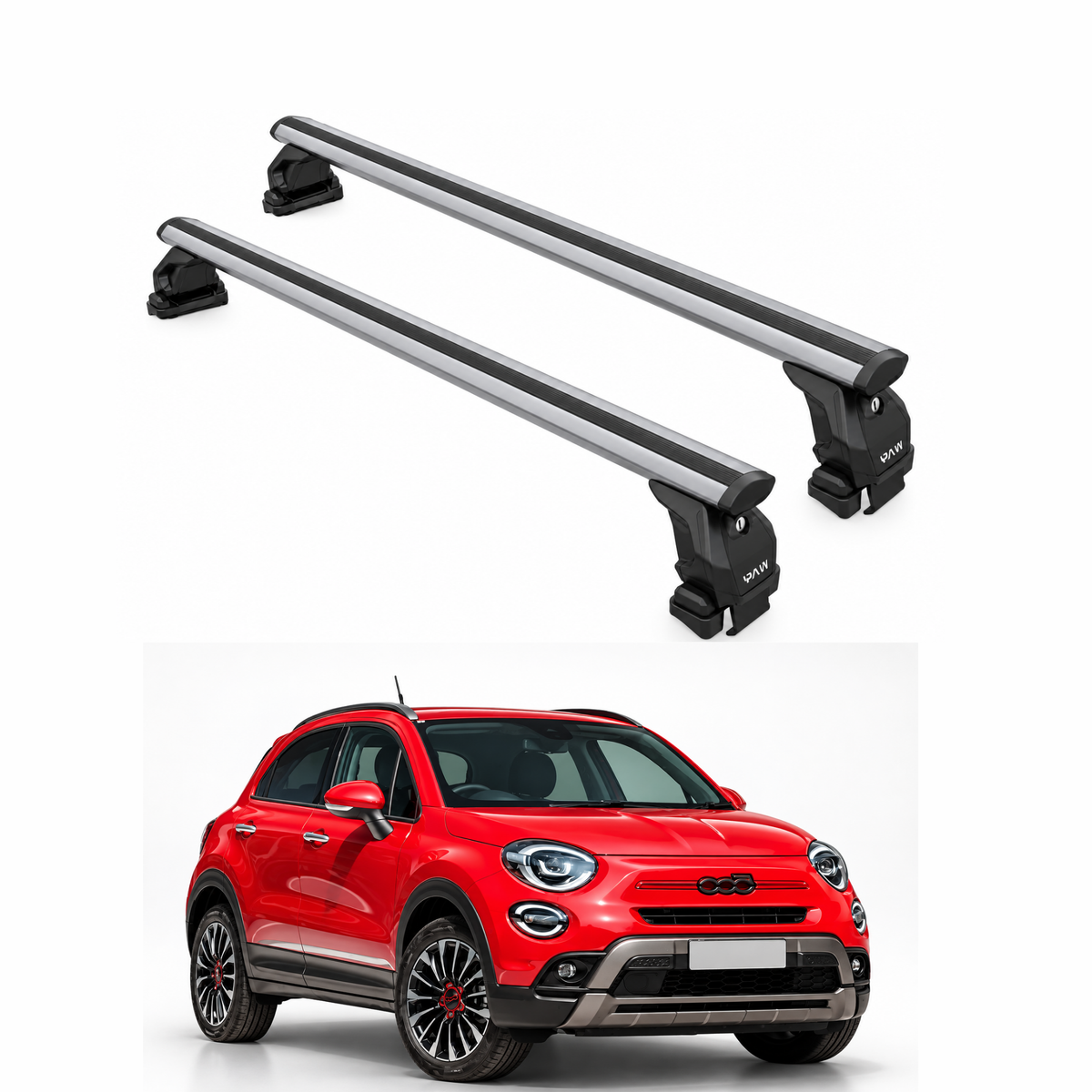 Fiat 500X (2015- Sonrası) Portbagaj Taşıyıcı Ara Atkısı Toros Pro 4