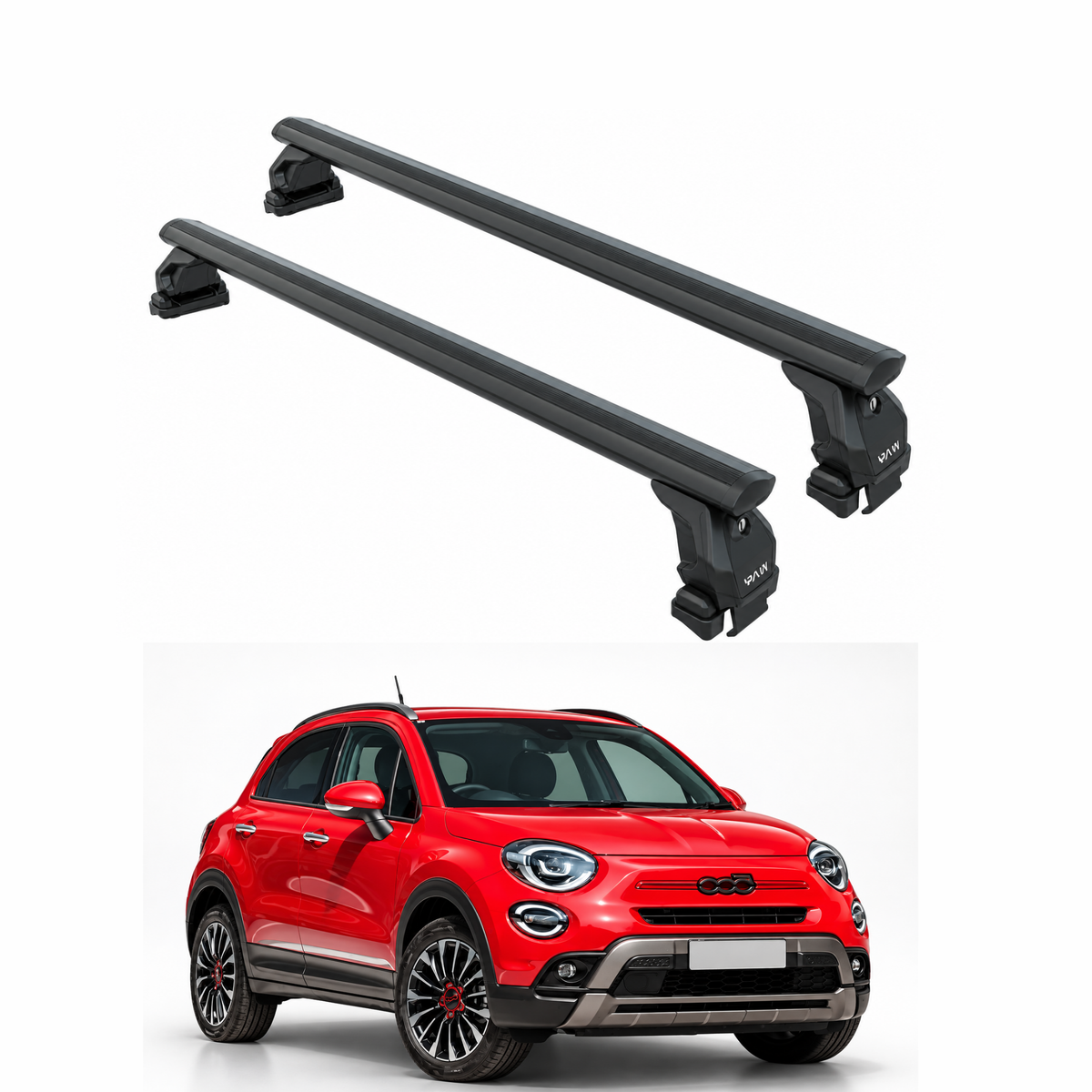 Fiat 500X (2015- Sonrası) Portbagaj Taşıyıcı Ara Atkısı Toros Pro 4