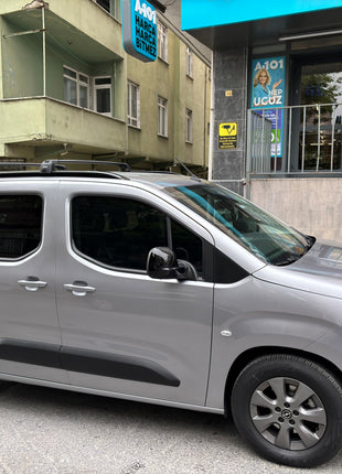 Fiat Doblo (2023-2025) Portbagaj Taşıyıcı Ara Atkisi - Ara Çubuk Paw Pro 2, Siyah